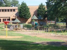 empty school playground